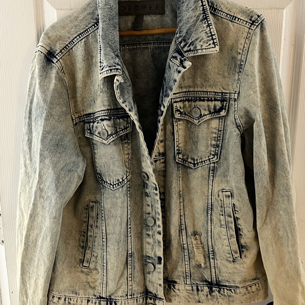 Decree Light Wash Denim Jacket